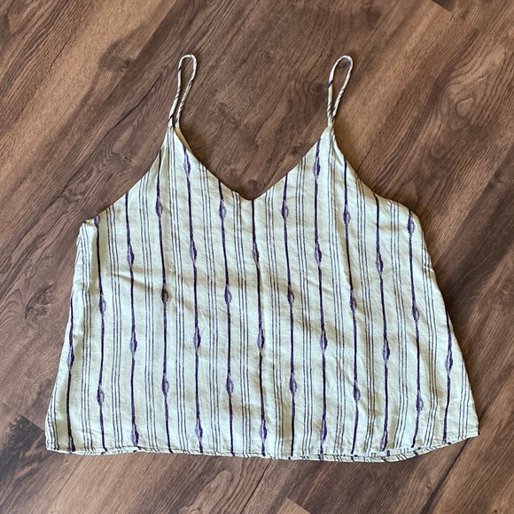 Final Touch Tops - Final Touch Striped Tank Top